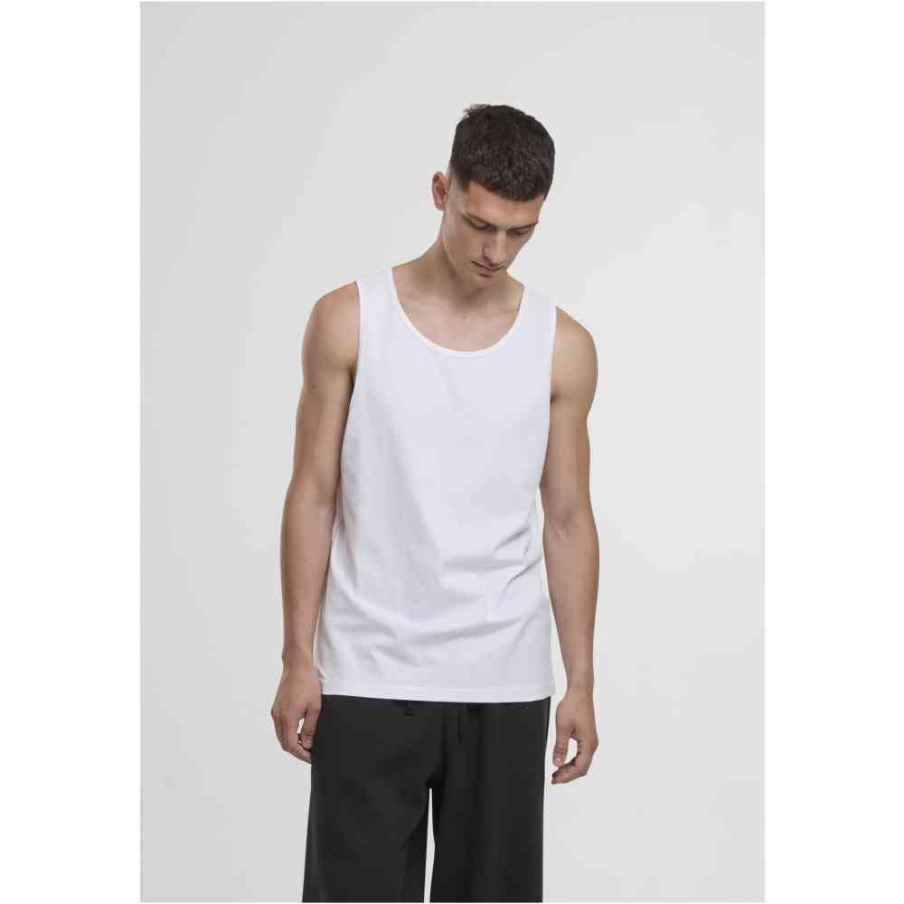 Urban Classics - Loose 2Pack Tanktop - White/White